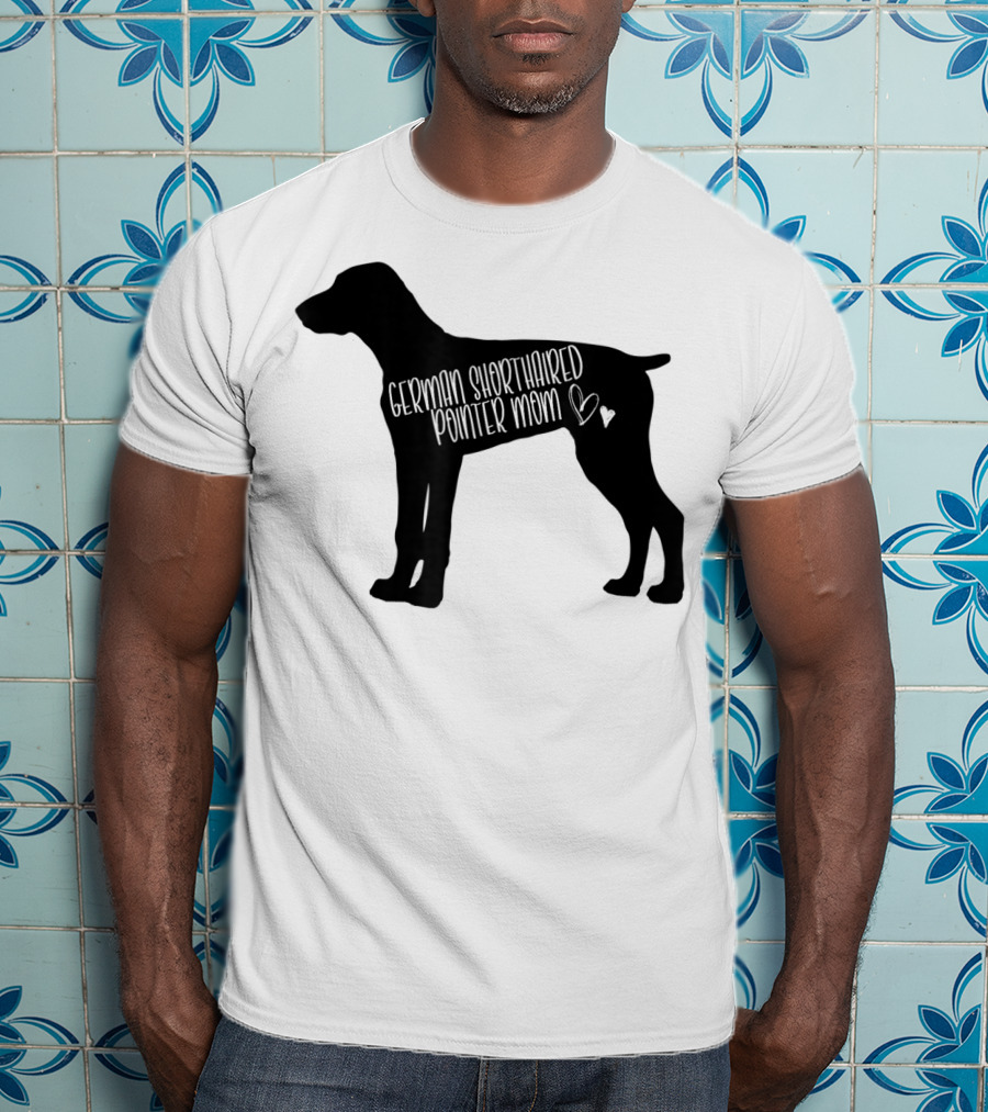 German Shorthaired Pointer Mom ♥ T-Shirt