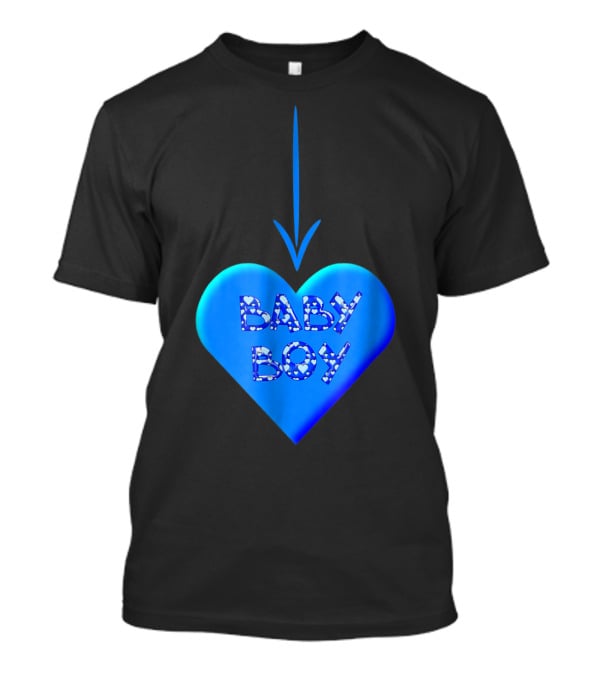 Baby Boy Cute Pregnancy To Be It's A Boy Mommy T-Shirt