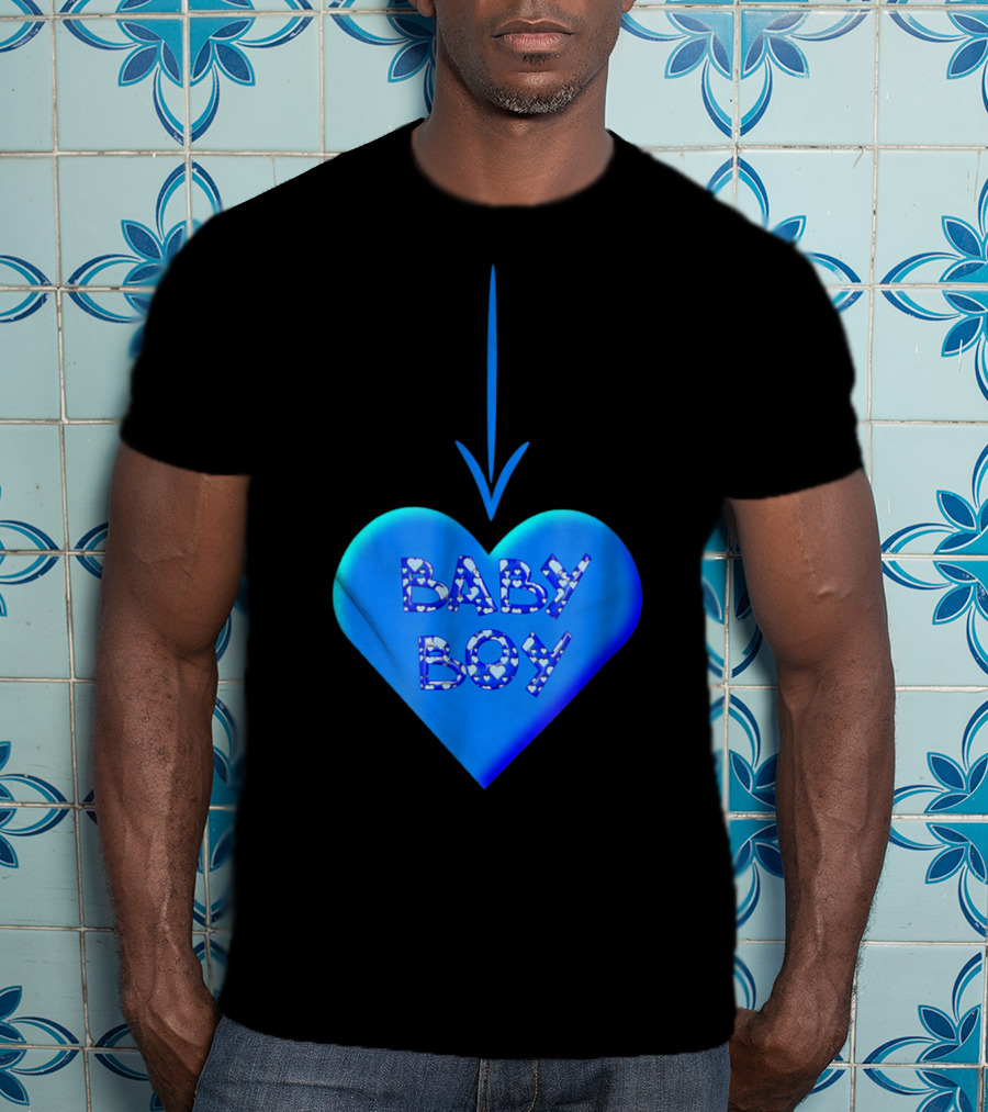 Baby Boy Cute Pregnancy To Be It's A Boy Mommy T-Shirt