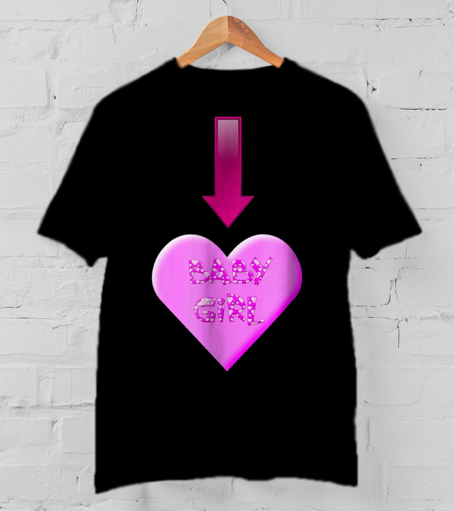 Baby Girl Mommy Cute Pregnancy It’s A Girl T-Shirt