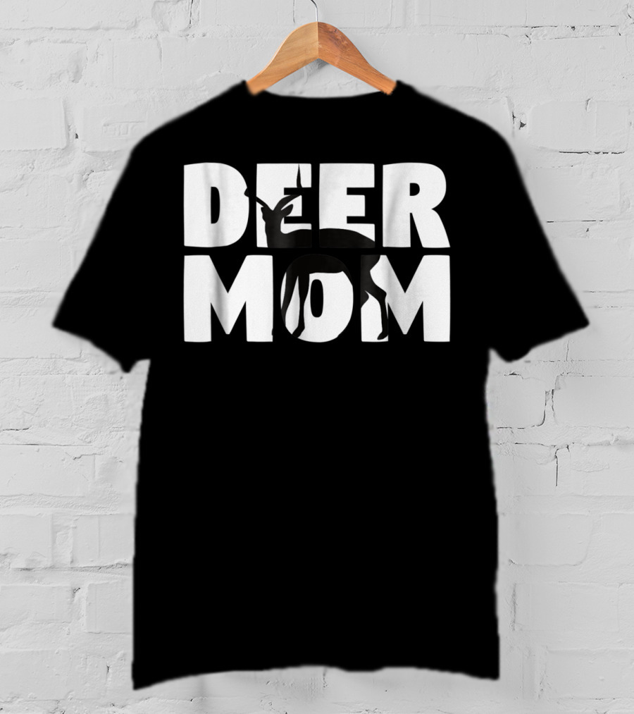 DEER MOM Deer Lover Mother Zoo Animal T-Shirt
