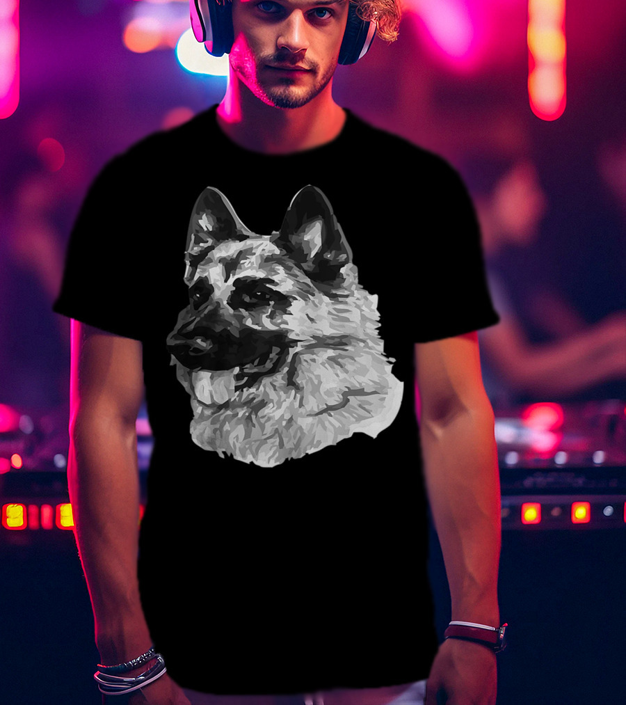 Dog Mom Dog Dad German Shepherd T-Shirt