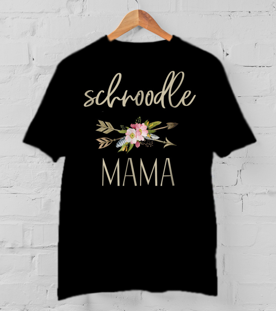 Schnoodle Mama Floral Arrow T-Shirt