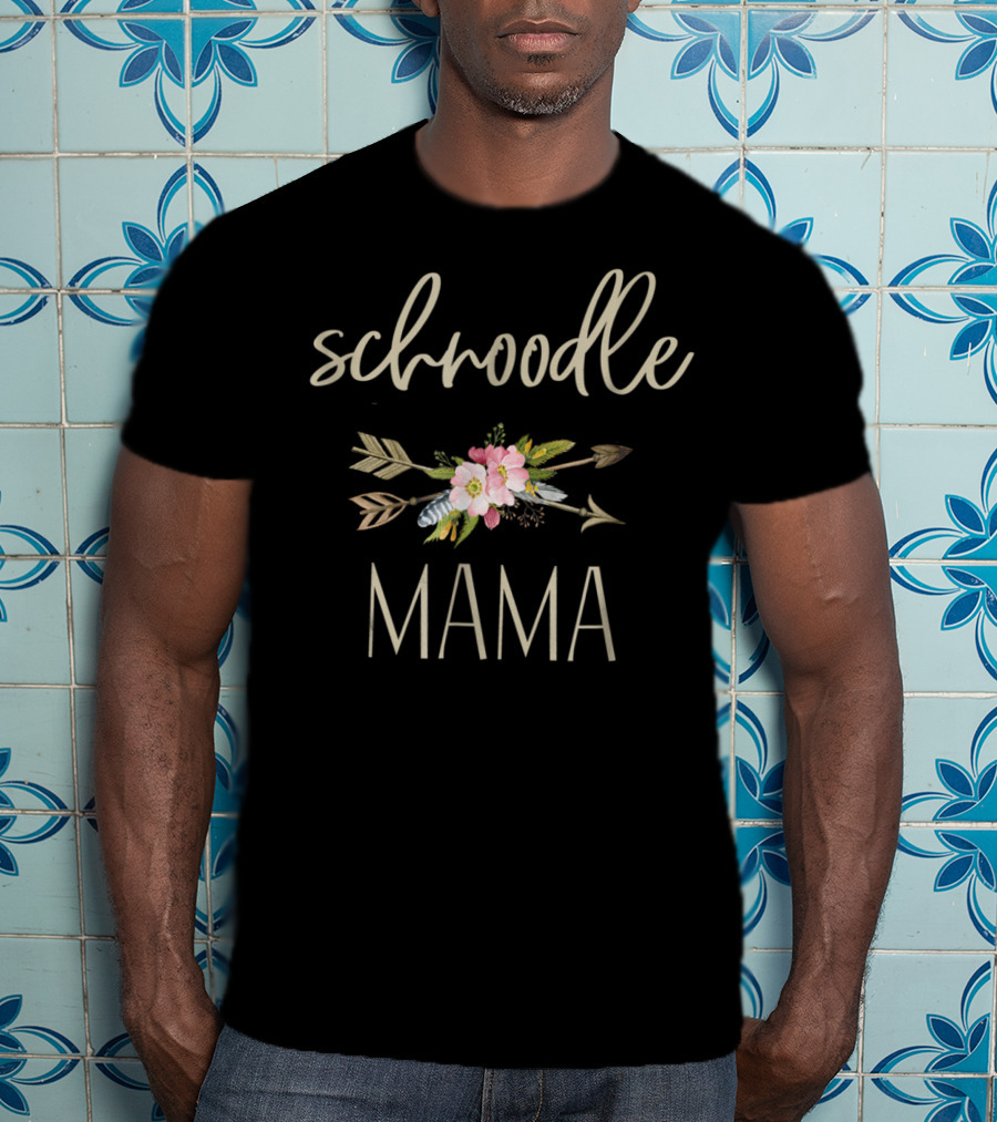 Schnoodle Mama Floral Arrow T-Shirt