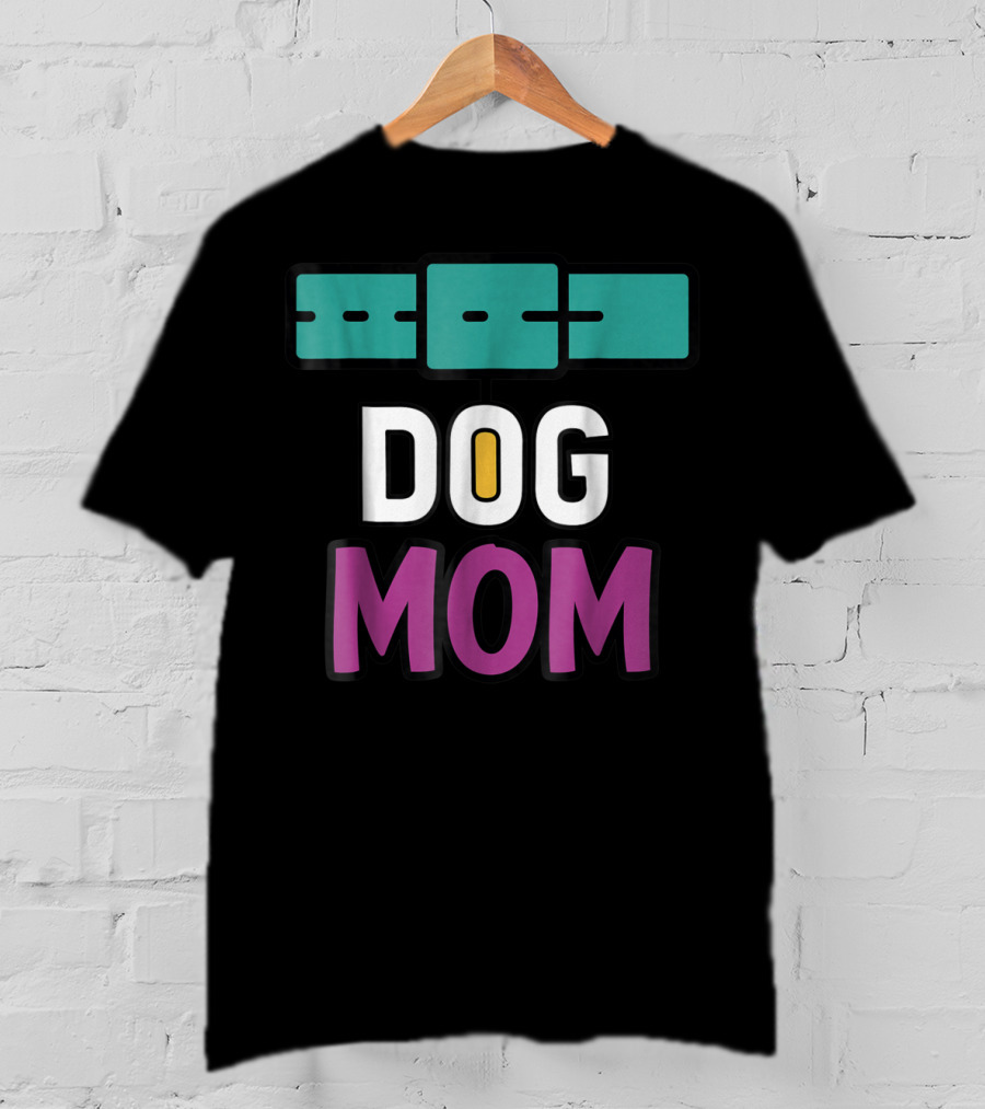 Dog Mom Paw Print35 Pets Lovers T-Shirt