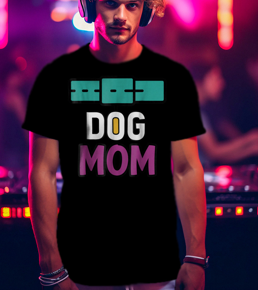 Dog Mom Paw Print35 Pets Lovers T-Shirt