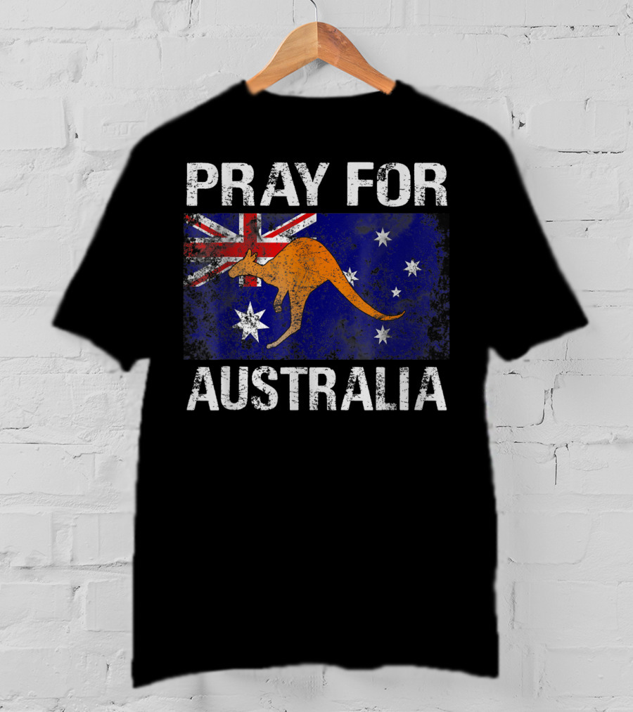 Pray For Australia Animal Rescue Extinction T-Shirt