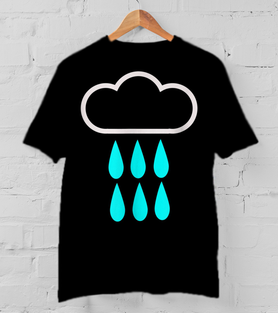 Rain For Australia Beneath The Cloud Droplets T-Shirt