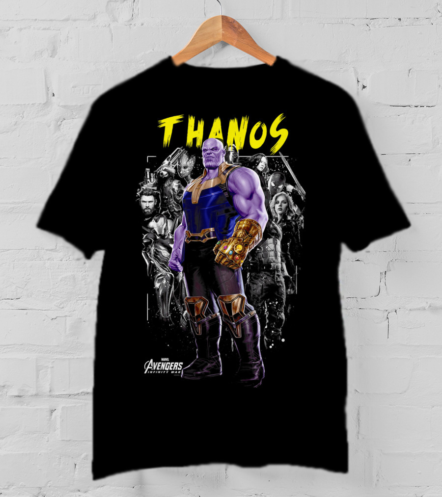 Marvel Avengers Infinity War Thanos Character T-Shirt