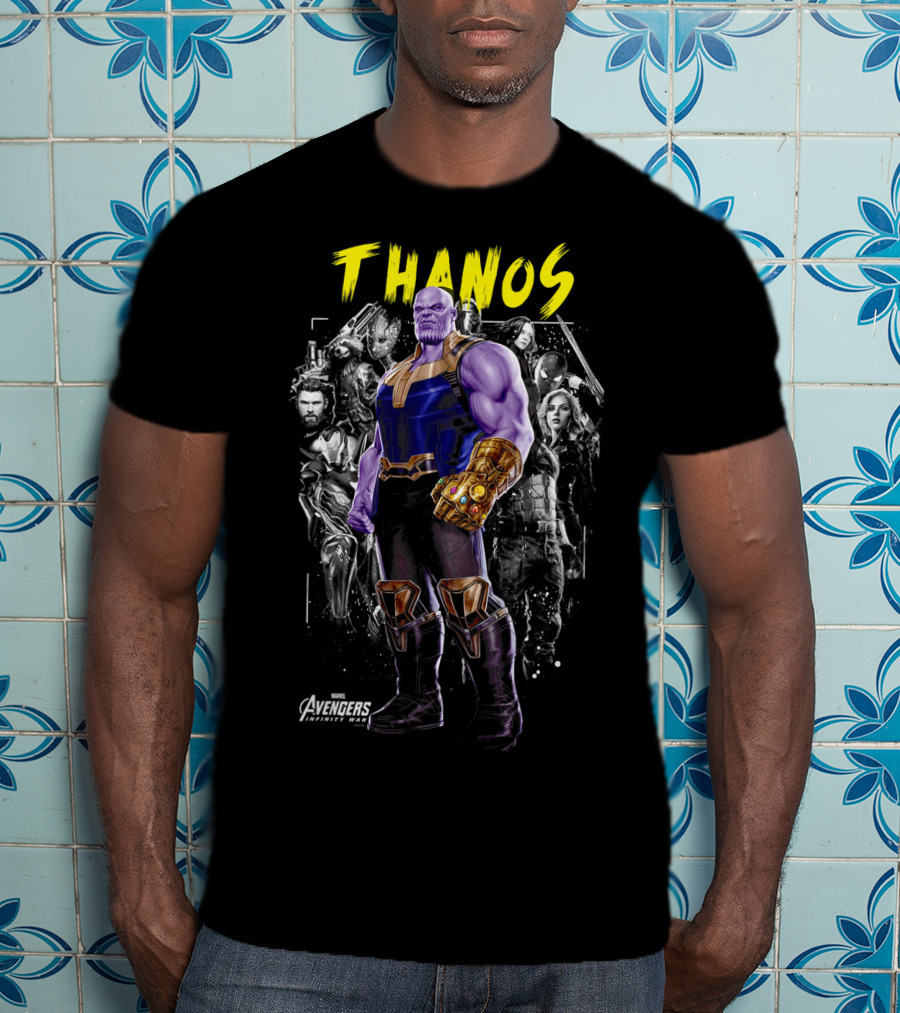 Marvel Avengers Infinity War Thanos Character T-Shirt