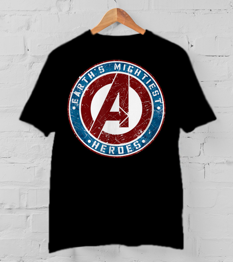 Marvel Avengers Earth's Mightiest Heroes A Symbol T-Shirt