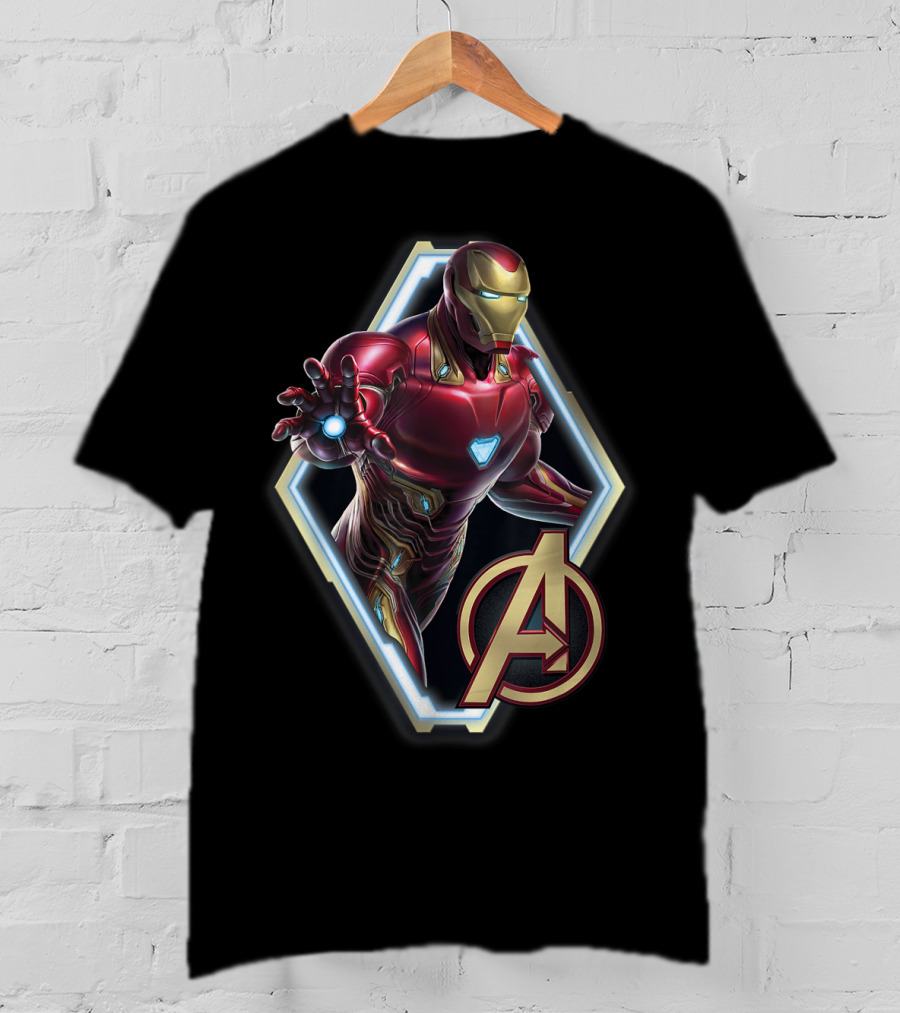 Marvel Avengers Endgame Iron Man Iconic Suit T-Shirt