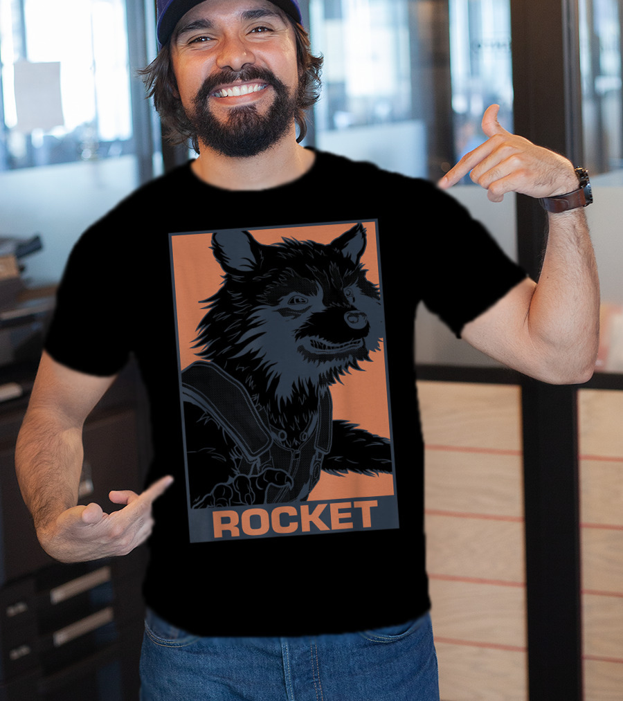 Rocket Marvel Avengers Endgame Pop T-Shirt