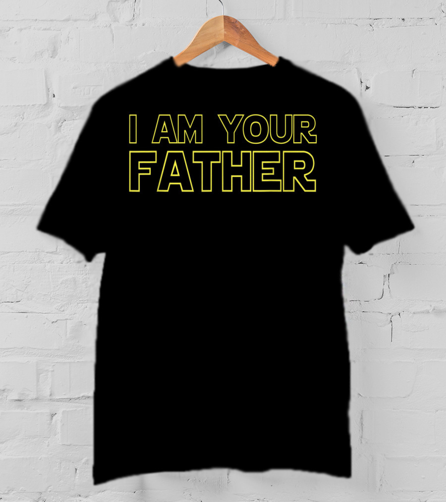 Mens I Am Your Father Star Wars Vader T-Shirt