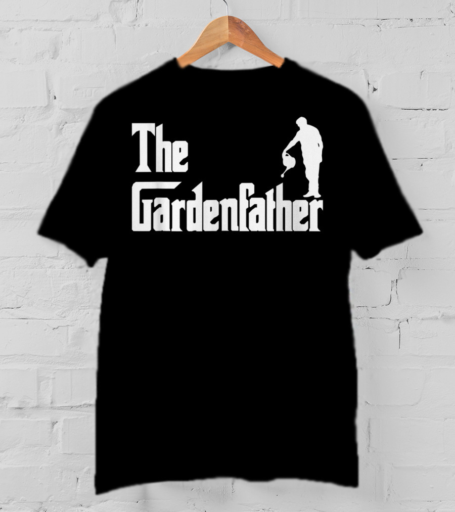 The Gardenfather Best Gardening Father Iconic Watering T-Shirt
