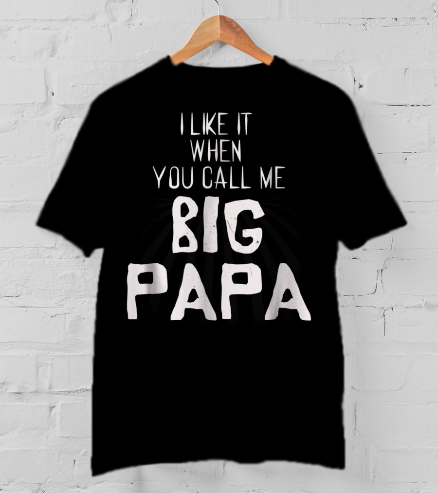 I Like It When You Call Me Big Papa T-Shirt