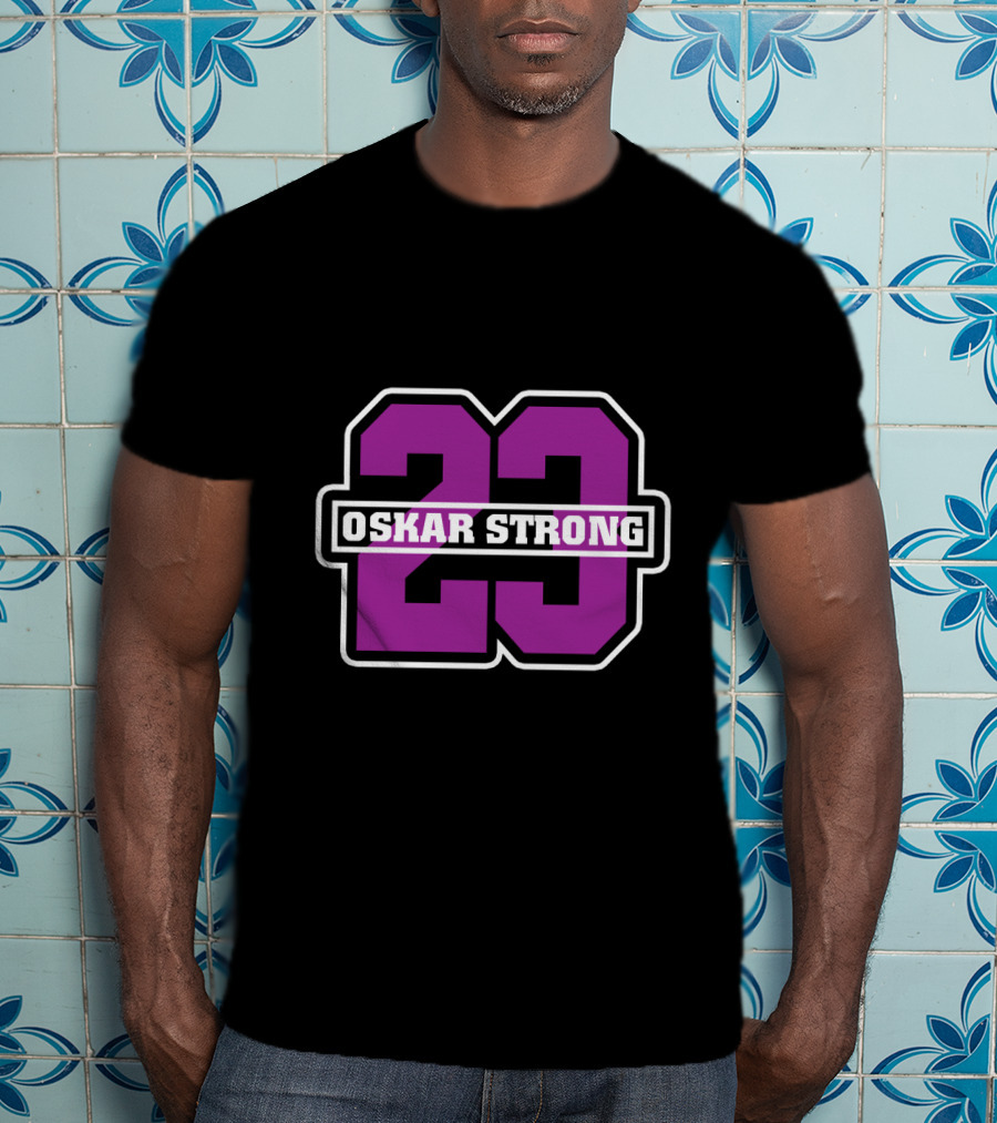 Oskar Strong 23 Philadelphia Flyers T-Shirt