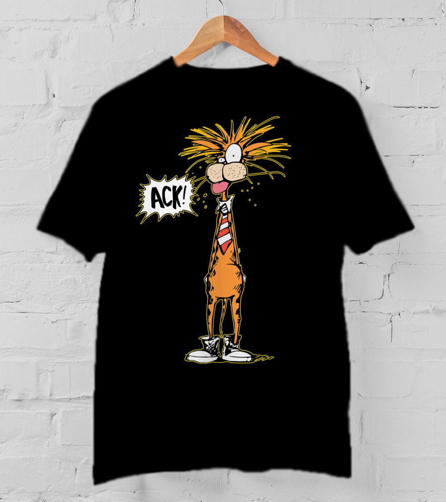 Bill The Cat ACK Bloom County Comic Character T-Shirt