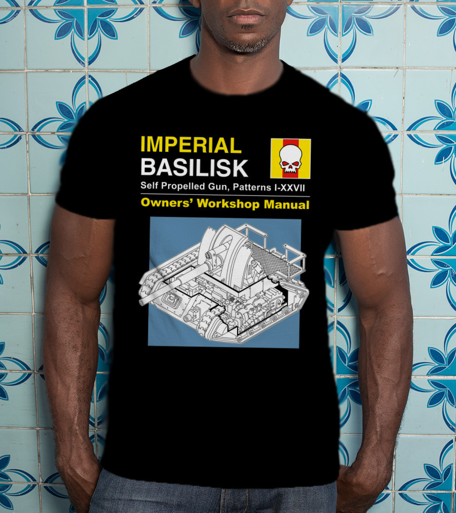 IMPERIAL BASILISK Self Propelled Gun Owners' Workshop Manual T-Shirt