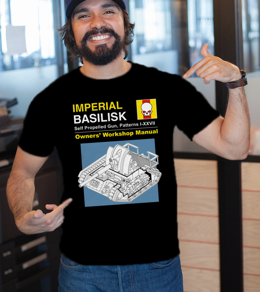 IMPERIAL BASILISK Self Propelled Gun Owners' Workshop Manual T-Shirt