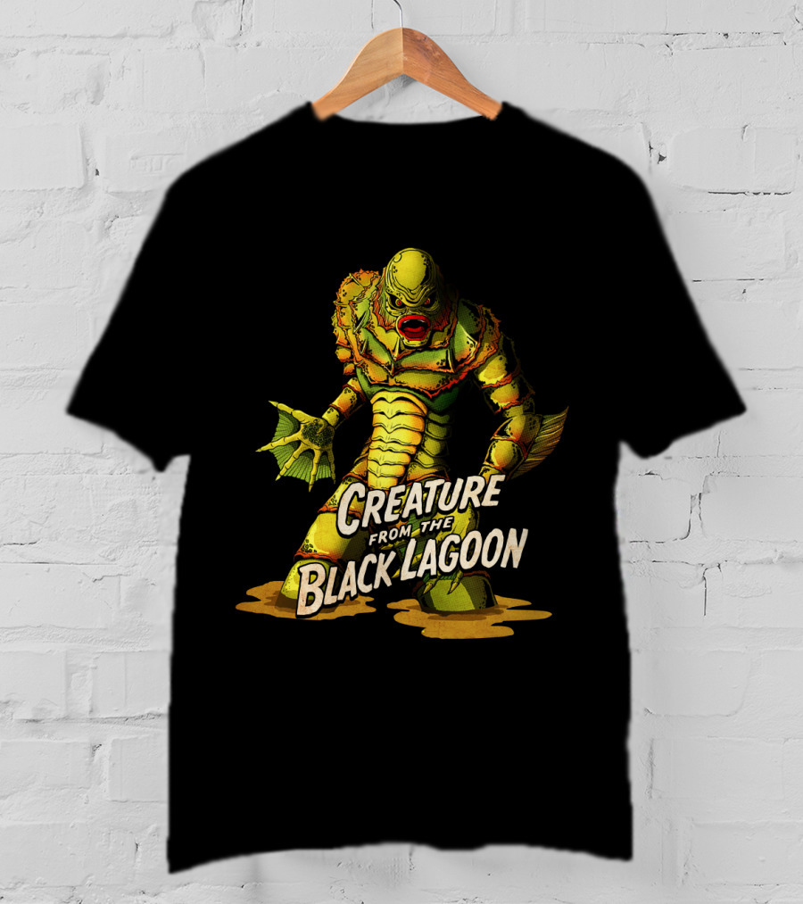 Creature From The Black Lagoon Monster Retro Fan T-Shirt