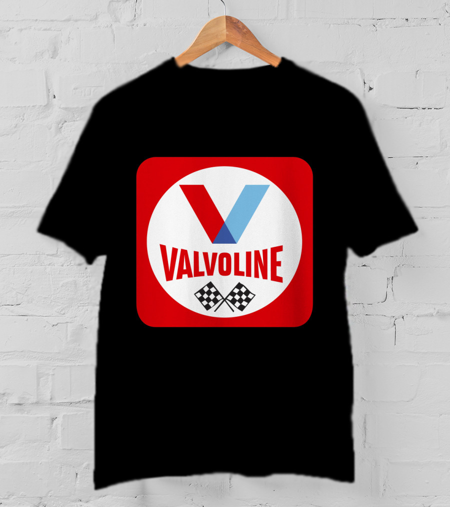 Valvoline Racing Checkered Flag T-Shirt