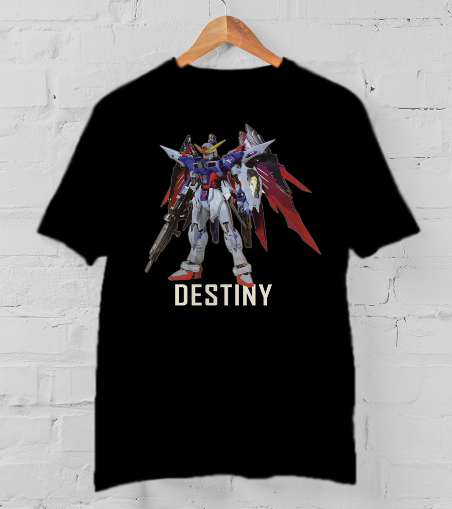 Gundam Destiny Robot Warrior Mecha T-Shirt