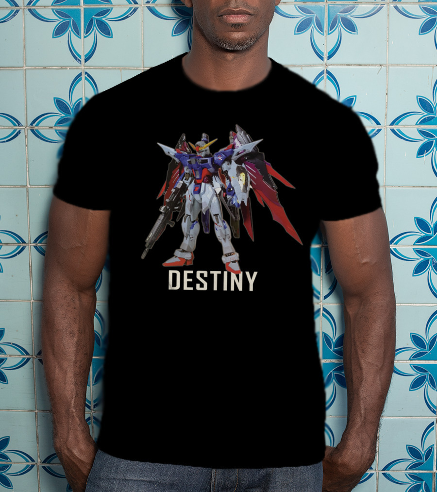 Gundam Destiny Robot Warrior Mecha T-Shirt