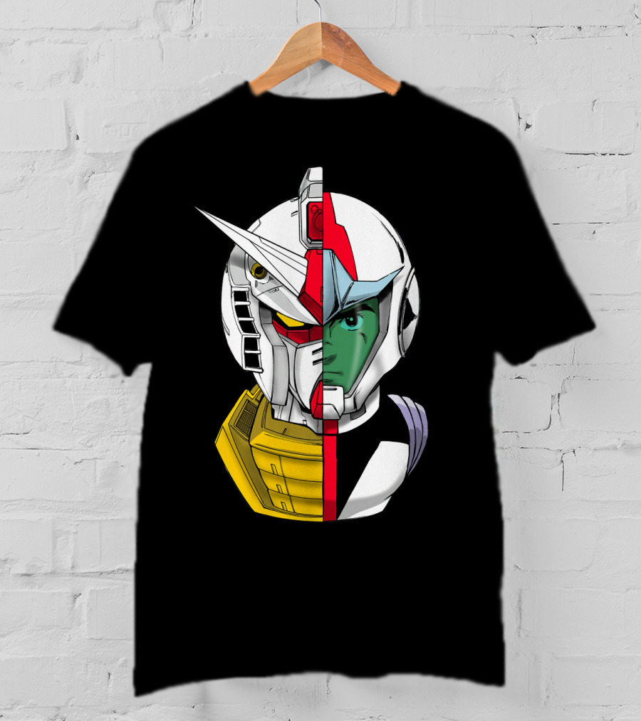 GUNDAM RX-78-2 And RX-79 Dual Face T-Shirt
