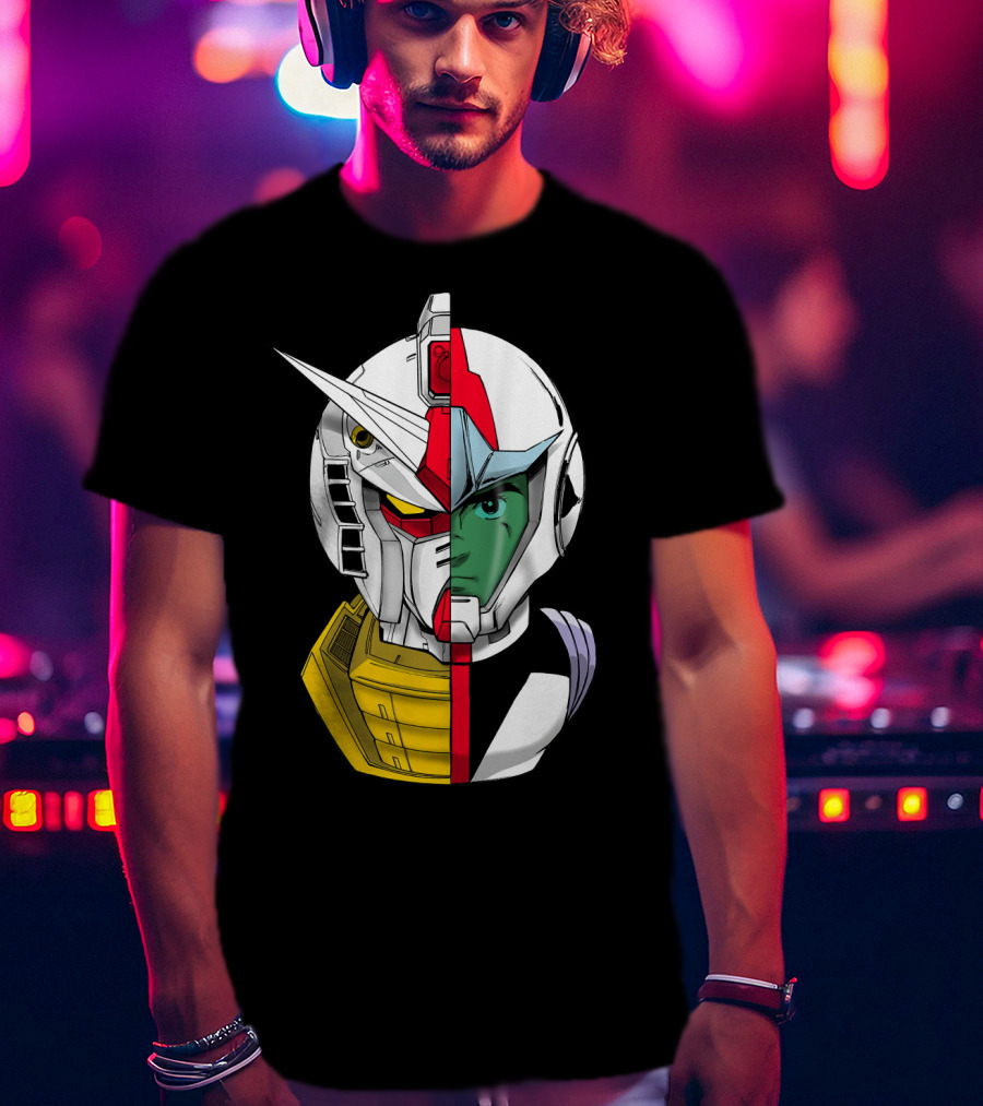 GUNDAM RX-78-2 And RX-79 Dual Face T-Shirt
