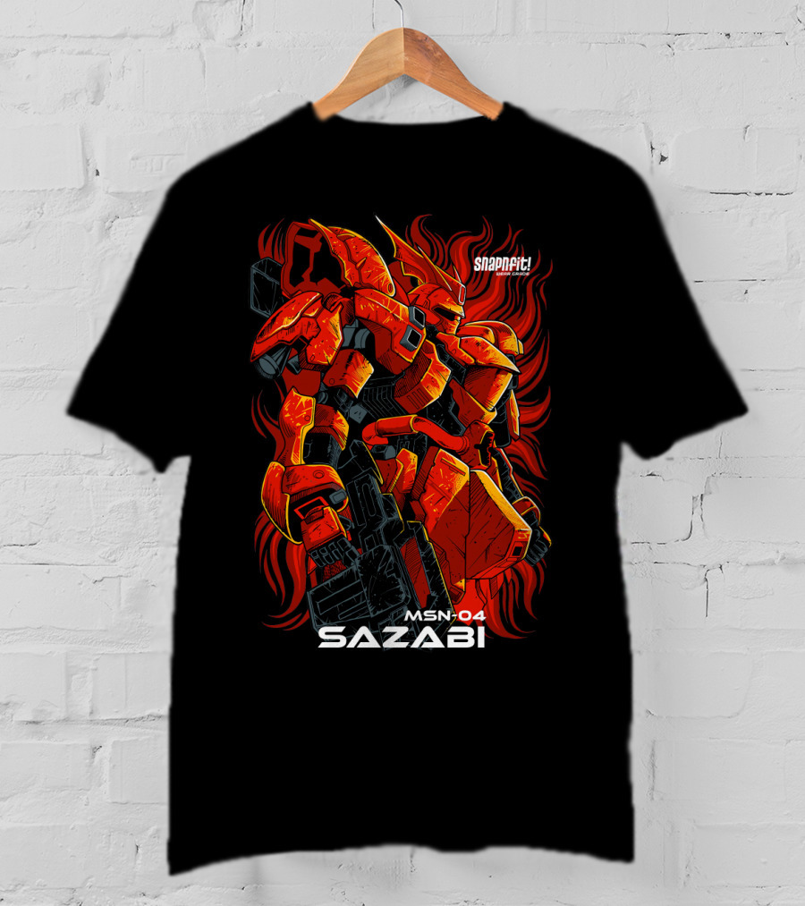 Snapfit MSN-04 Sazabi Gundam T-Shirt