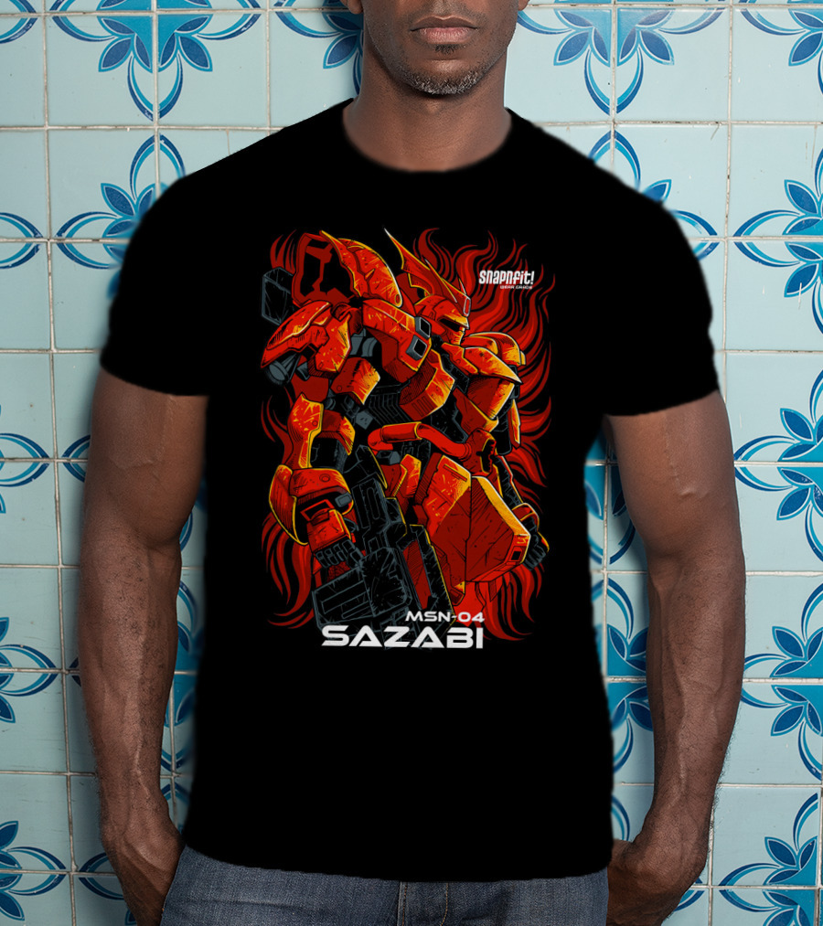 Snapfit MSN-04 Sazabi Gundam T-Shirt