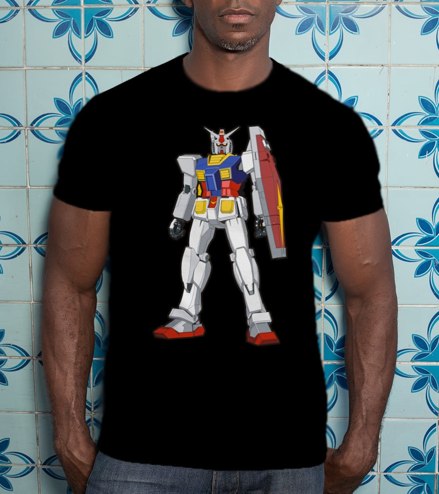 Gundam RX78 Mobile Suit Iconic Anime Robot T-Shirt