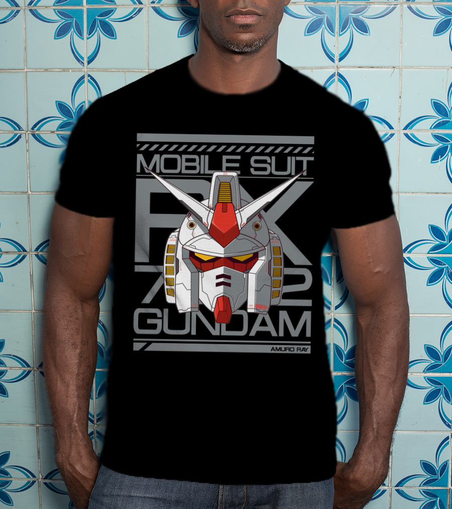 Mobile Suit RX 78 2 Gundam Amuro Ray T-Shirt