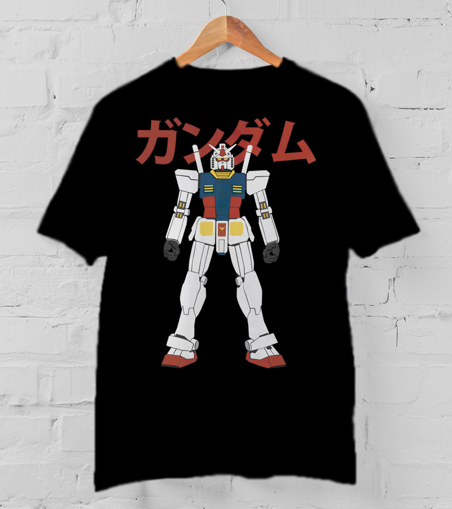 Gundam RX 782 Iconic Mecha T-Shirt