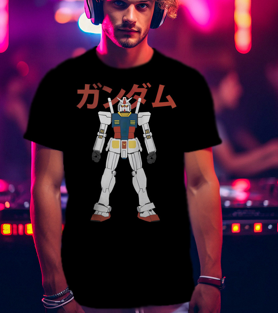Gundam RX 782 Iconic Mecha T-Shirt