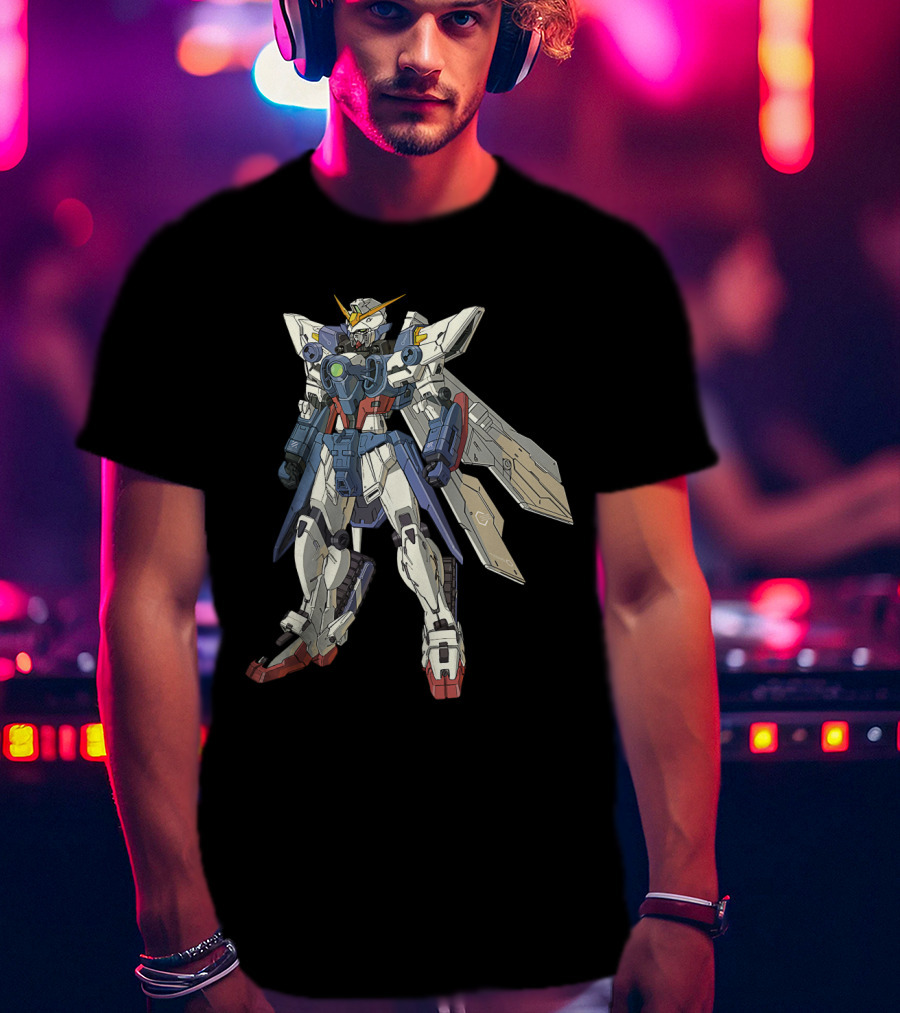 Gundam Wing Wing Zero Custom Mobile Suit T-Shirt