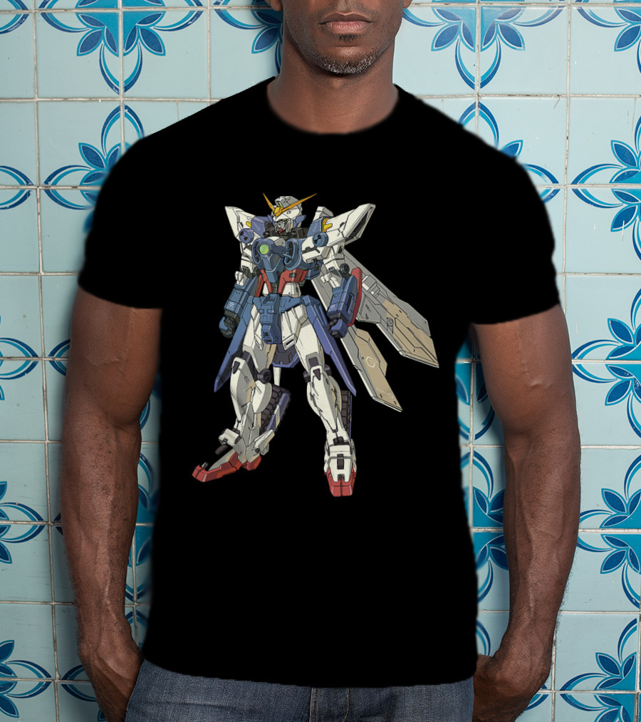 Gundam Wing Wing Zero Custom Mobile Suit T-Shirt