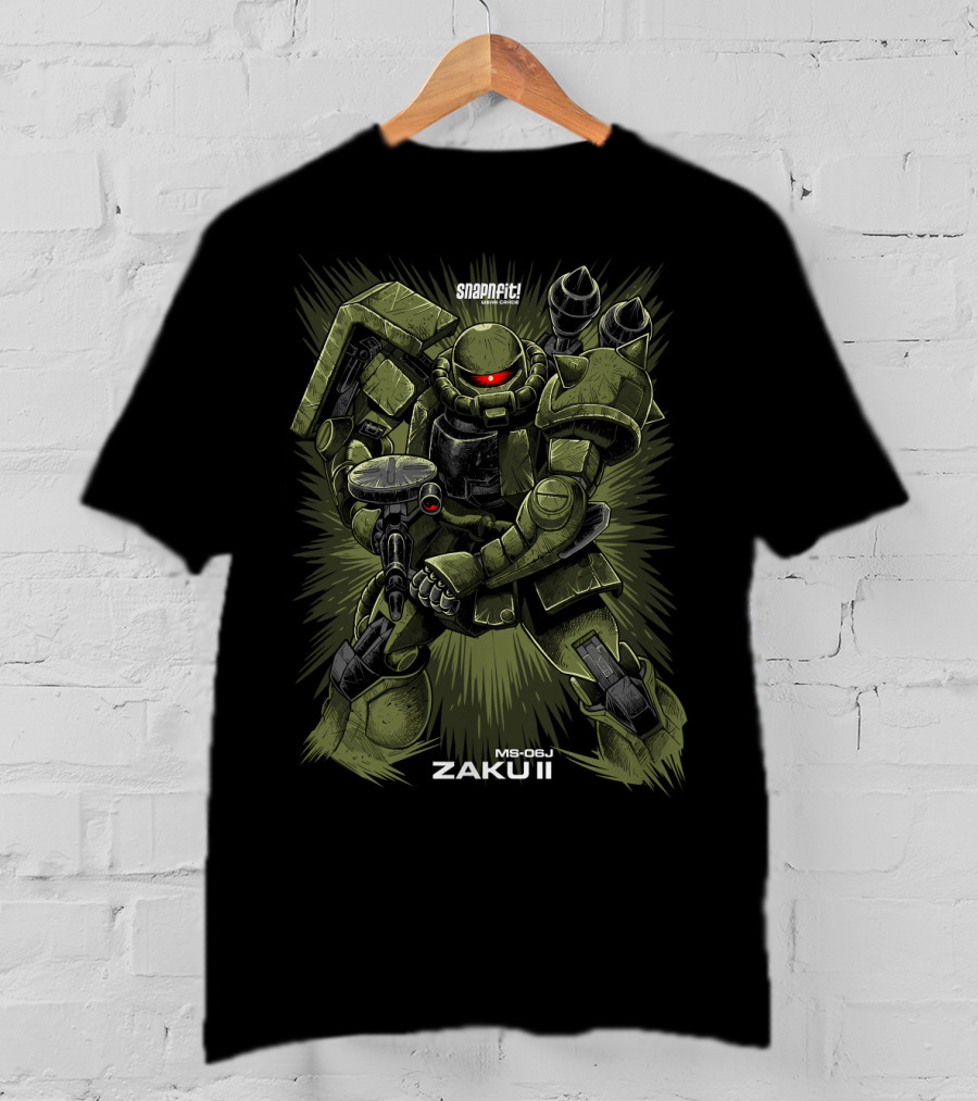 MS 06J ZAKU II Snapfit Model Robot T-Shirt