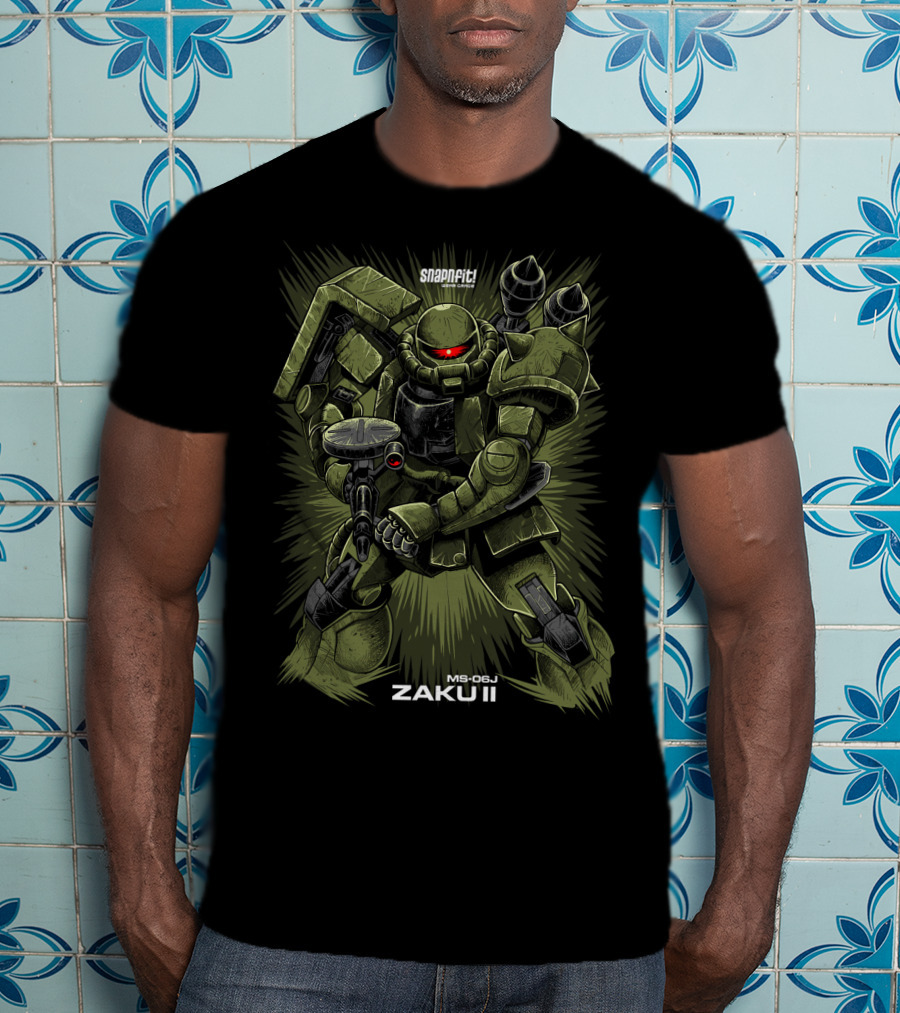 MS 06J ZAKU II Snapfit Model Robot T-Shirt