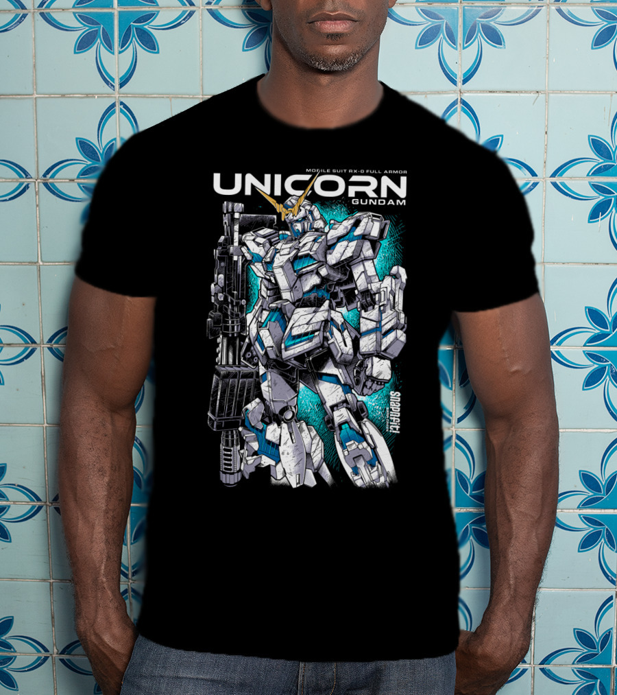 Mobile Suit RX-0 Full Armor Unicorn Gundam T-Shirt