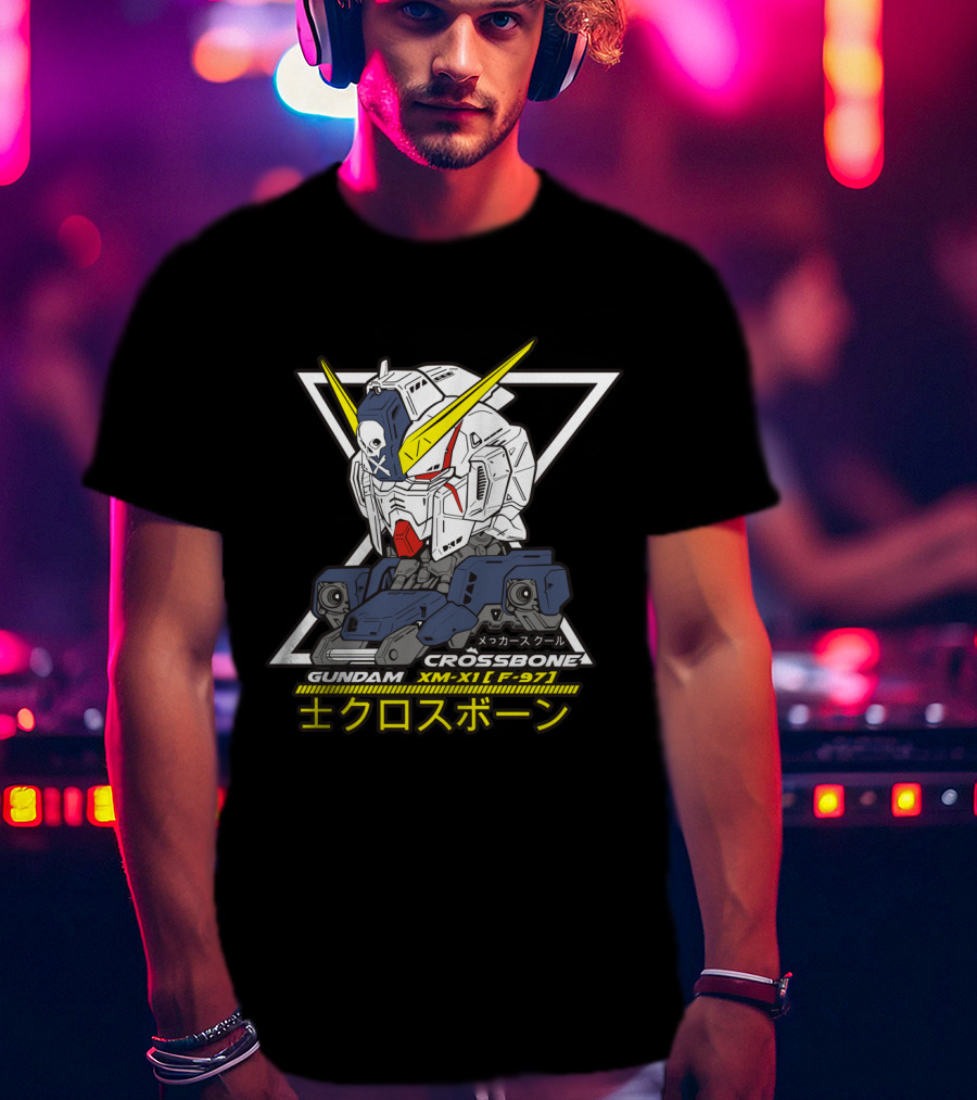 Gundam Crossbone XM-X1 FF-97 T-Shirt
