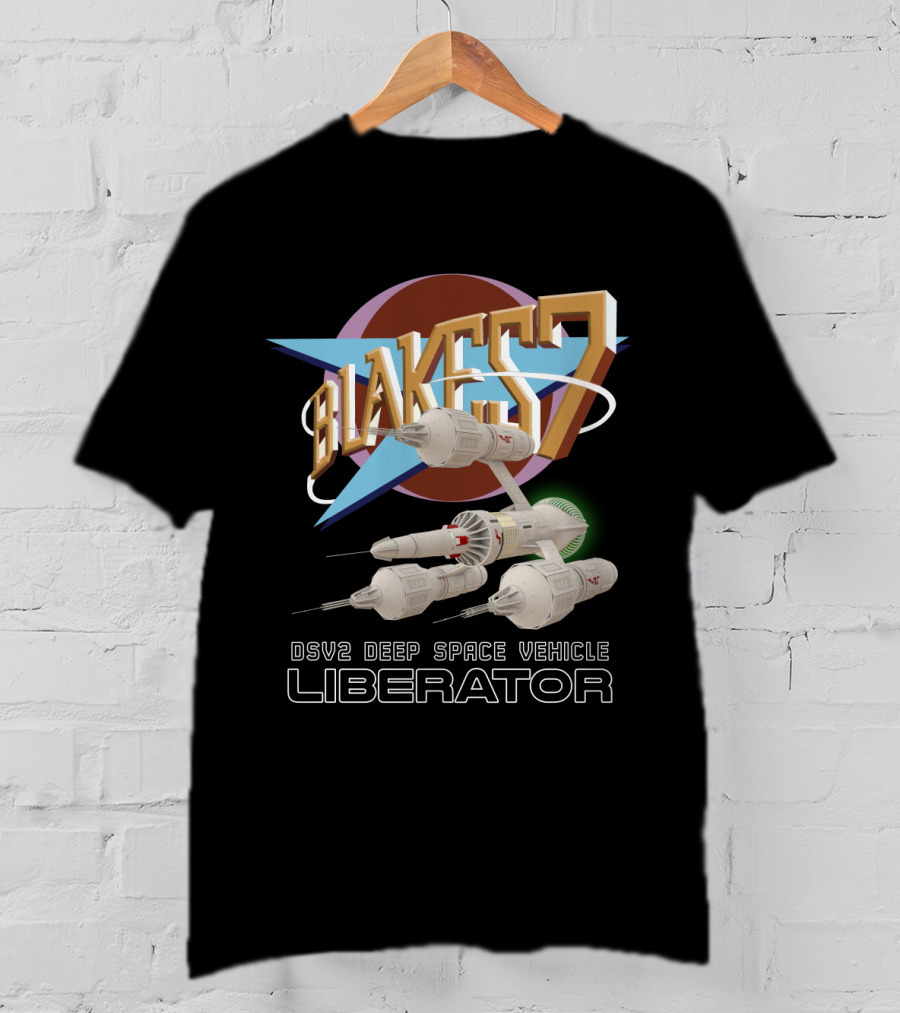 Blake's 7 DSV2 Deep Space Vehicle Liberator T-Shirt