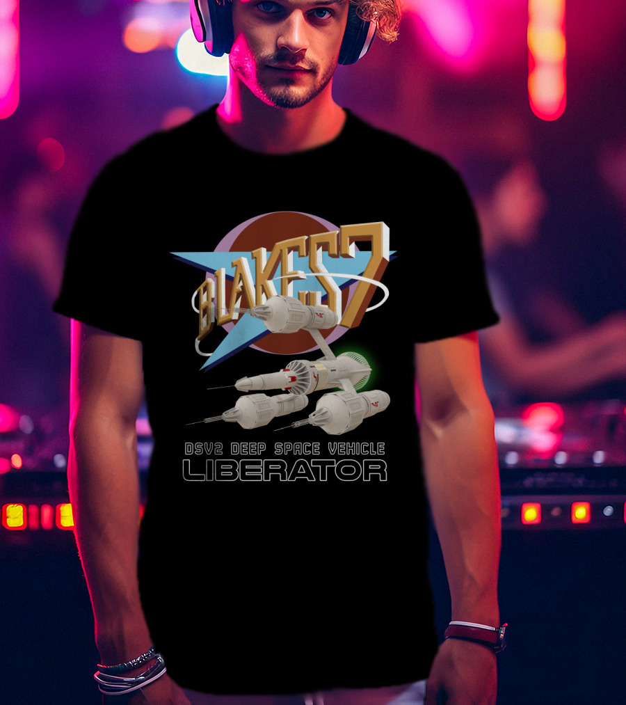 Blake's 7 DSV2 Deep Space Vehicle Liberator T-Shirt