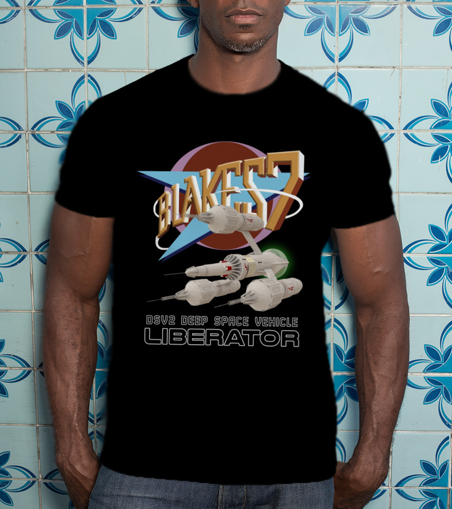 Blake's 7 DSV2 Deep Space Vehicle Liberator T-Shirt