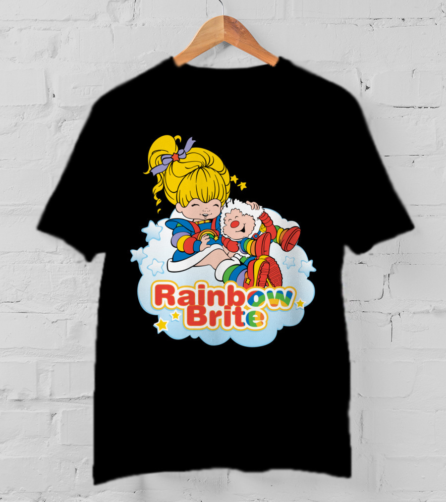 Rainbow Brite And Twink Smiling Happiness Cloud Adventure T-Shirt