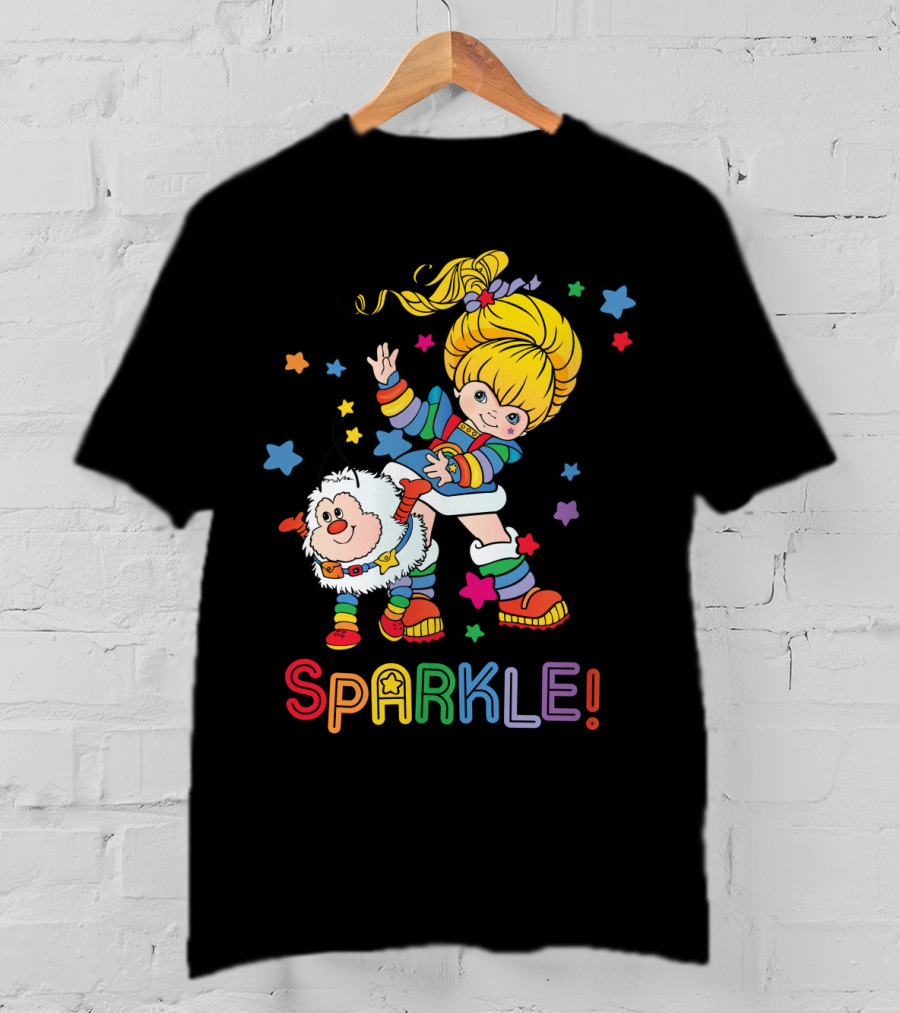 Rainbow Brite Sparkle Colorful Adventure With Twinkling Stars T-Shirt