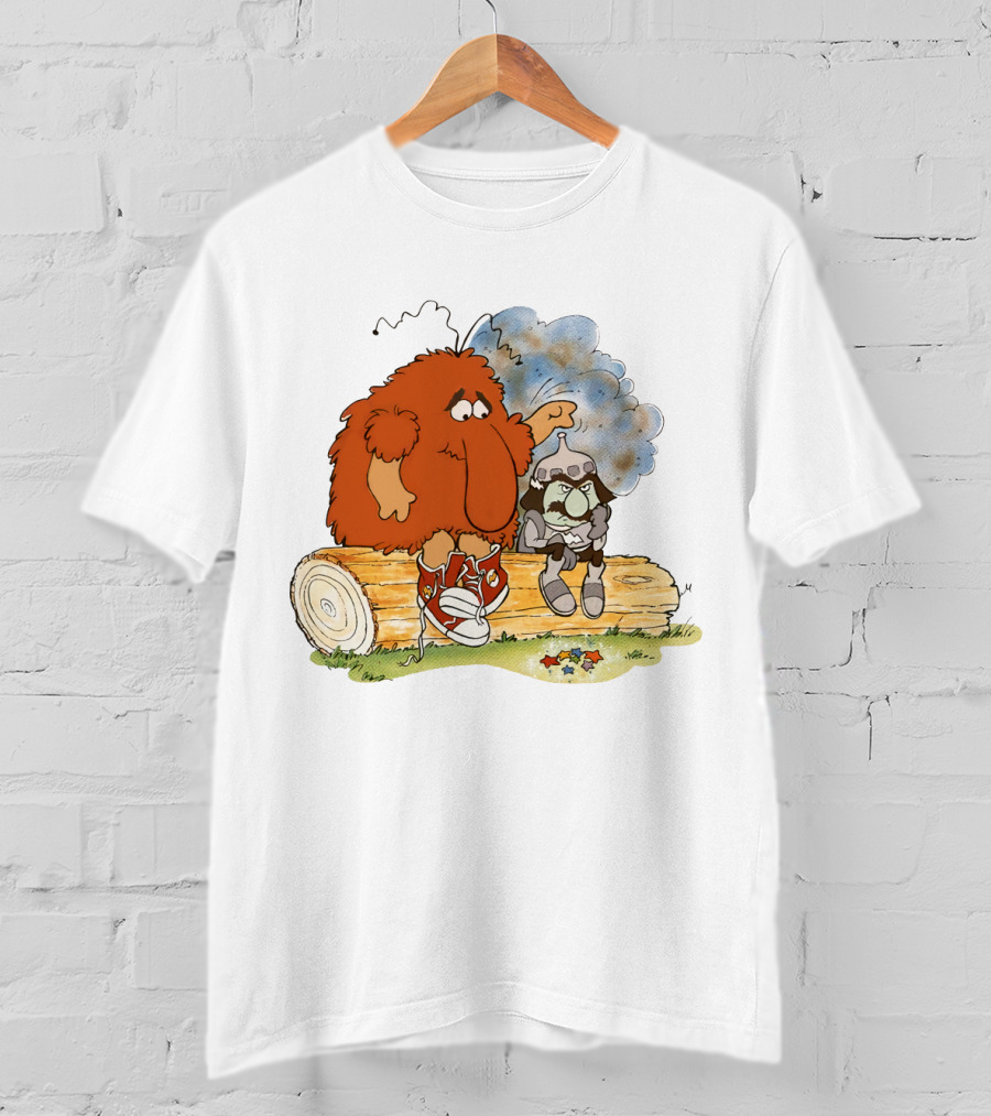 Rainbow Brite Murky Lurky And Cloudy Gloom On Log T-Shirt