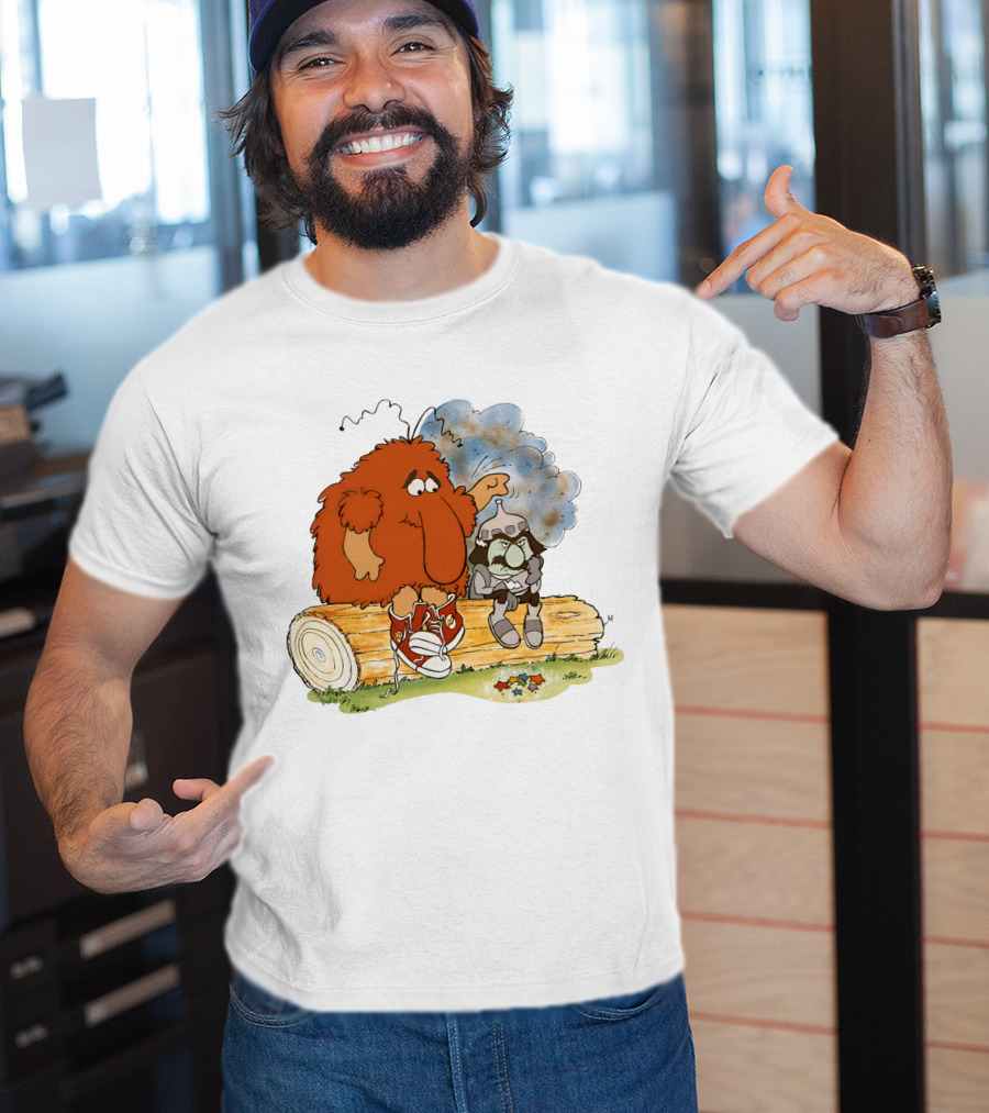 Rainbow Brite Murky Lurky And Cloudy Gloom On Log T-Shirt