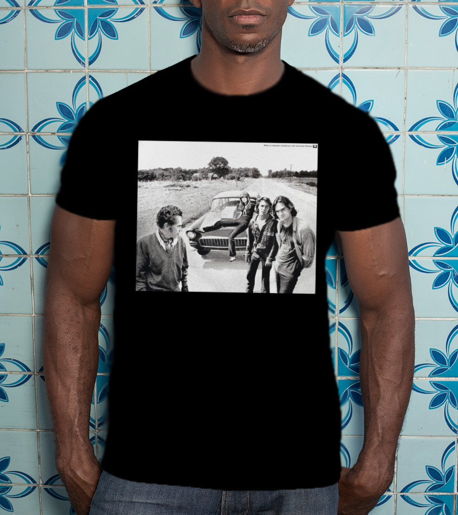 Two Lane Blacktop Picture Southern California Chevrolet Coupe Scene T-Shirt